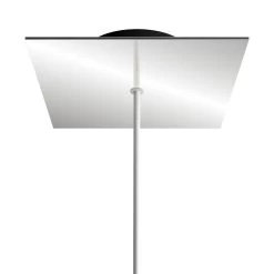 1 Hole - LARGE Square Ceiling Canopy Kit - Rose One System