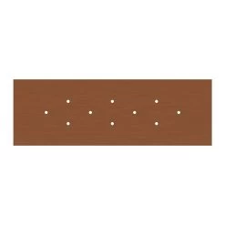 10 Hole - EXTRA LARGE Rectangular Ceiling Canopy Kit - Rose One System, 675 X 225 Mm Cover -Home-Lamps 10 hole extra large rectangular ceiling canopy kit rose one system 675 x 225 mm cover 15