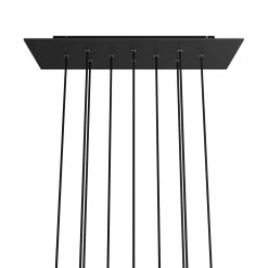 10 Hole - EXTRA LARGE Rectangular Ceiling Canopy Kit - Rose One System, 675 X 225 Mm Cover -Home-Lamps 10 hole extra large rectangular ceiling canopy kit rose one system 675 x 225 mm cover 16