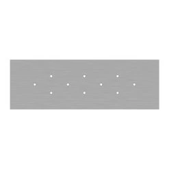 10 Hole - EXTRA LARGE Rectangular Ceiling Canopy Kit - Rose One System, 675 X 225 Mm Cover -Home-Lamps 10 hole extra large rectangular ceiling canopy kit rose one system 675 x 225 mm cover 8