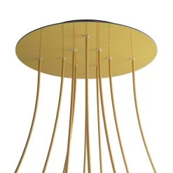 10 Holes - EXTRA LARGE Round Ceiling Canopy Kit - Rose One System -Home-Lamps 10 holes extra large round ceiling canopy kit rose one system 12