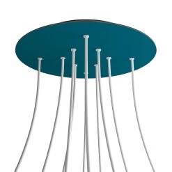 10 Holes - EXTRA LARGE Round Ceiling Canopy Kit - Rose One System -Home-Lamps 10 holes extra large round ceiling canopy kit rose one system 14