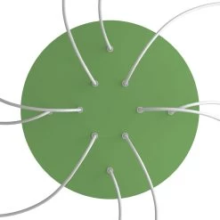 10 Holes - EXTRA LARGE Round Ceiling Canopy Kit - Rose One System -Home-Lamps 10 holes extra large round ceiling canopy kit rose one system 18