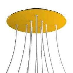 10 Holes - EXTRA LARGE Round Ceiling Canopy Kit - Rose One System -Home-Lamps 10 holes extra large round ceiling canopy kit rose one system 19