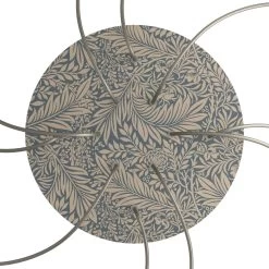 10 Holes - EXTRA LARGE Round Ceiling Canopy Kit - Rose One System - PROMO -Home-Lamps 10 holes extra large round ceiling canopy kit rose one system promo 11