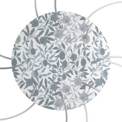 10 Holes - EXTRA LARGE Round Ceiling Canopy Kit - Rose One System - PROMO -Home-Lamps 10 holes extra large round ceiling canopy kit rose one system promo 13