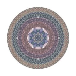 10 Holes - EXTRA LARGE Round Ceiling Canopy Kit - Rose One System - PROMO -Home-Lamps 10 holes extra large round ceiling canopy kit rose one system promo 17