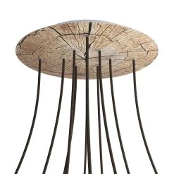 10 Holes - EXTRA LARGE Round Ceiling Canopy Kit - Rose One System - PROMO -Home-Lamps 10 holes extra large round ceiling canopy kit rose one system promo 6