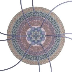 10 Holes - EXTRA LARGE Round Ceiling Canopy Kit - Rose One System - PROMO -Home-Lamps 10 holes extra large round ceiling canopy kit rose one system promo 7