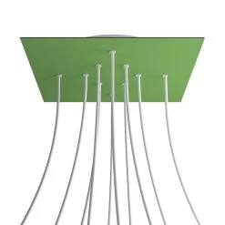 10 Holes - EXTRA LARGE Square Ceiling Canopy Kit - Rose One System -Home-Lamps 10 holes extra large square ceiling canopy kit rose one system 16