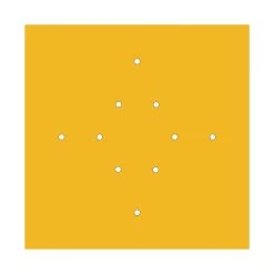 10 Holes - EXTRA LARGE Square Ceiling Canopy Kit - Rose One System -Home-Lamps 10 holes extra large square ceiling canopy kit rose one system 9