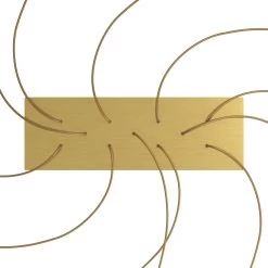 11 Hole - EXTRA LARGE Rectangular Ceiling Canopy Kit - Rose One System, 675 X 225 Mm Cover -Home-Lamps 11 hole extra large rectangular ceiling canopy kit rose one system 675 x 225 mm cover 14