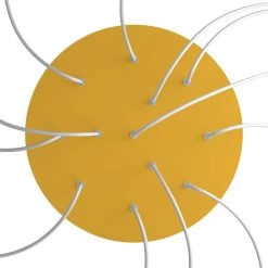 12 Holes - EXTRA LARGE Round Ceiling Canopy Kit - Rose One System -Home-Lamps 12 holes extra large round ceiling canopy kit rose one system 15