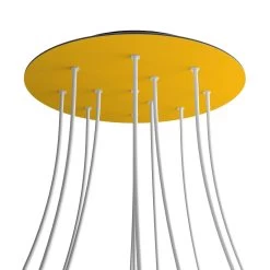 12 Holes - EXTRA LARGE Round Ceiling Canopy Kit - Rose One System -Home-Lamps 12 holes extra large round ceiling canopy kit rose one system 18