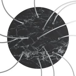 12 Holes - EXTRA LARGE Round Ceiling Canopy Kit - Rose One System -Home-Lamps 12 holes extra large round ceiling canopy kit rose one system 8