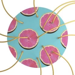 12 Holes - EXTRA LARGE Round Ceiling Canopy Kit - Rose One System - PROMO -Home-Lamps 12 holes extra large round ceiling canopy kit rose one system promo 12