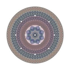 12 Holes - EXTRA LARGE Round Ceiling Canopy Kit - Rose One System - PROMO -Home-Lamps 12 holes extra large round ceiling canopy kit rose one system promo 16