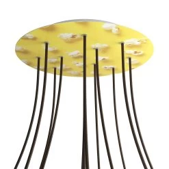 12 Holes - EXTRA LARGE Round Ceiling Canopy Kit - Rose One System - PROMO -Home-Lamps 12 holes extra large round ceiling canopy kit rose one system promo 18