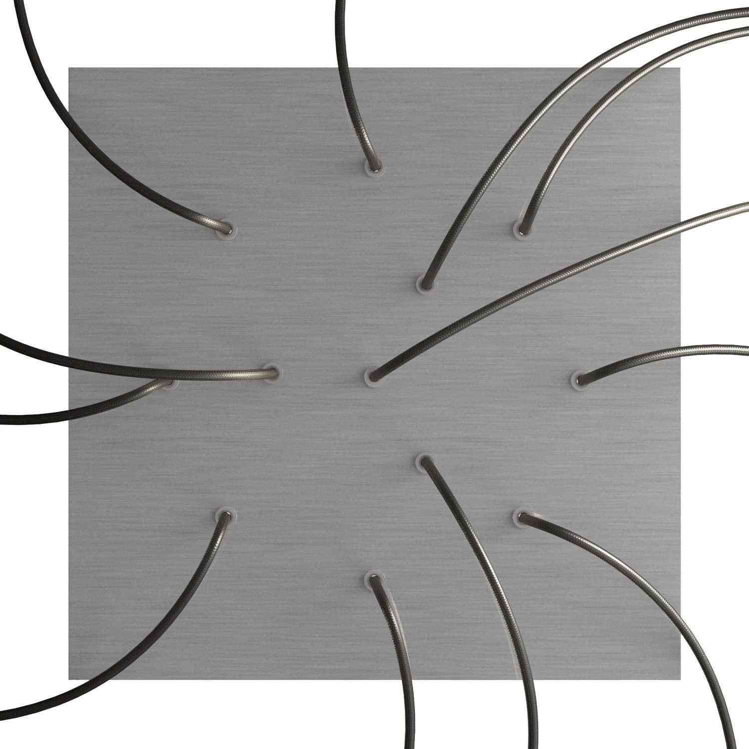 12 Holes - EXTRA LARGE Square Ceiling Canopy Kit - Rose One System 15 12 Holes - EXTRA LARGE Square Ceiling Canopy Kit - Rose One System - Image 13