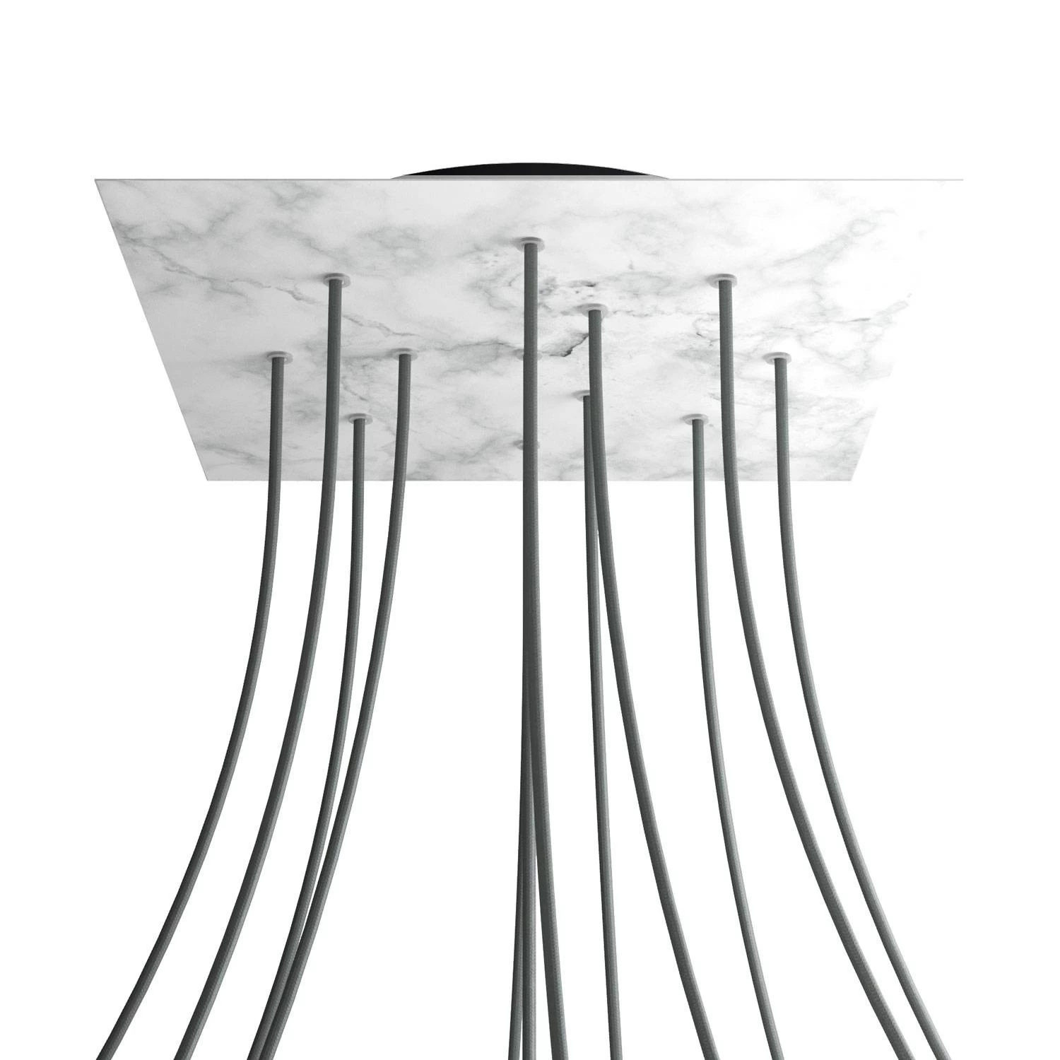 12 Holes - EXTRA LARGE Square Ceiling Canopy Kit - Rose One System 5 12 Holes - EXTRA LARGE Square Ceiling Canopy Kit - Rose One System - Image 3