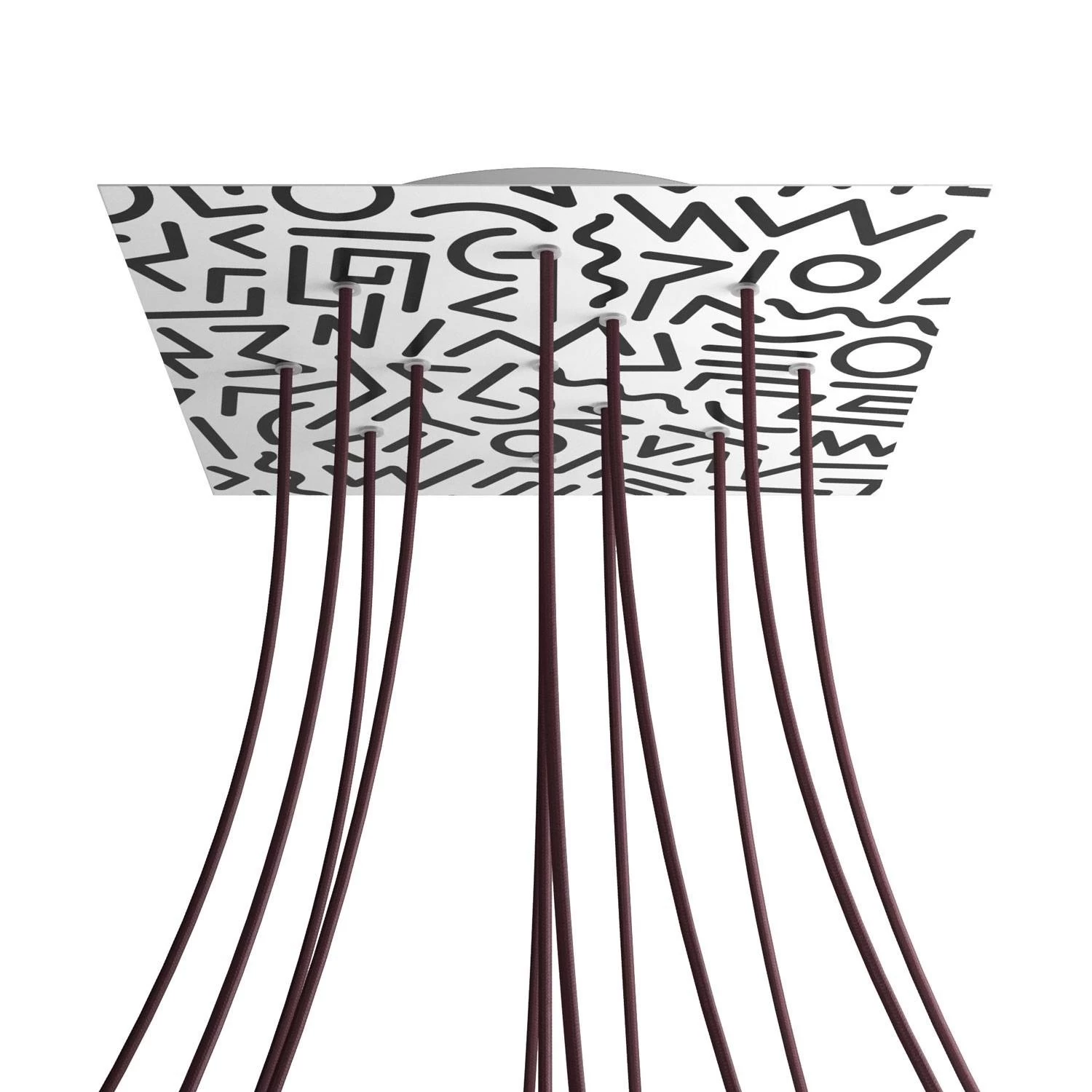 12 Holes - EXTRA LARGE Square Ceiling Canopy Kit - Rose One System - PROMO 15 12 Holes - EXTRA LARGE Square Ceiling Canopy Kit - Rose One System - PROMO - Image 13