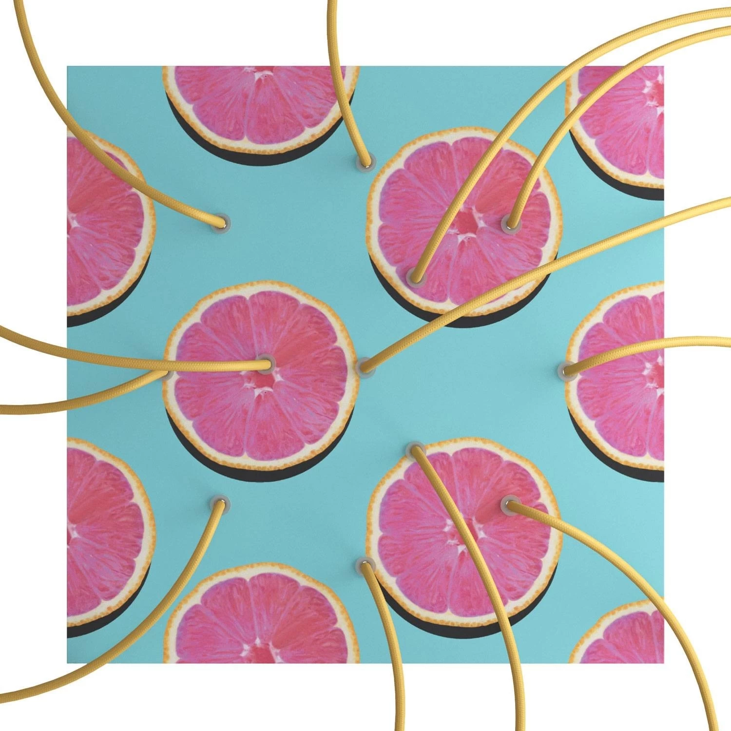 12 Holes - EXTRA LARGE Square Ceiling Canopy Kit - Rose One System - PROMO 5 12 Holes - EXTRA LARGE Square Ceiling Canopy Kit - Rose One System - PROMO - Image 3