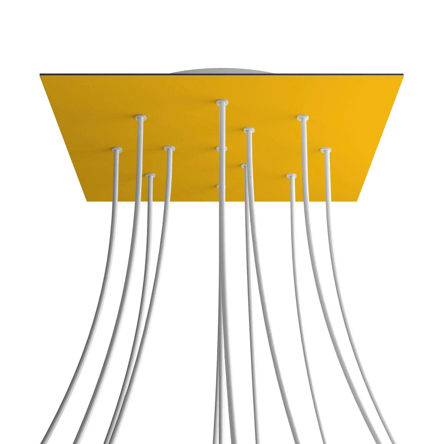 12 Holes - EXTRA LARGE Square Ceiling Canopy Kit - Rose One System 3 12 Holes - EXTRA LARGE Square Ceiling Canopy Kit - Rose One System