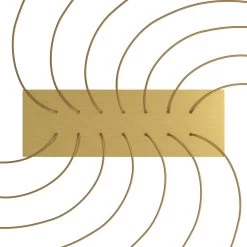 14 Hole - EXTRA LARGE Rectangular Ceiling Canopy Kit - Rose One System, 675 X 225 Mm Cover -Home-Lamps 14 hole extra large rectangular ceiling canopy kit rose one system 675 x 225 mm cover 15