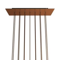 14 Hole - EXTRA LARGE Rectangular Ceiling Canopy Kit - Rose One System, 675 X 225 Mm Cover -Home-Lamps 14 hole extra large rectangular ceiling canopy kit rose one system 675 x 225 mm cover 16