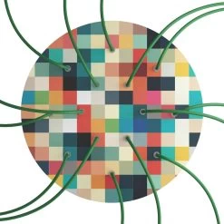 14 Holes - EXTRA LARGE Round Ceiling Canopy Kit - Rose One System - PROMO -Home-Lamps 14 holes extra large round ceiling canopy kit rose one system promo 10