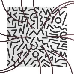 14 Holes - EXTRA LARGE Square Ceiling Canopy Kit - Rose One System - PROMO -Home-Lamps 14 holes extra large square ceiling canopy kit rose one system promo 14