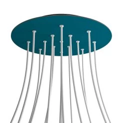 15 Holes - EXTRA LARGE Round Ceiling Canopy Kit - Rose One System 23 15 Holes - EXTRA LARGE Round Ceiling Canopy Kit - Rose One System -Home-Lamps 15 holes extra large round ceiling canopy kit rose one system 1