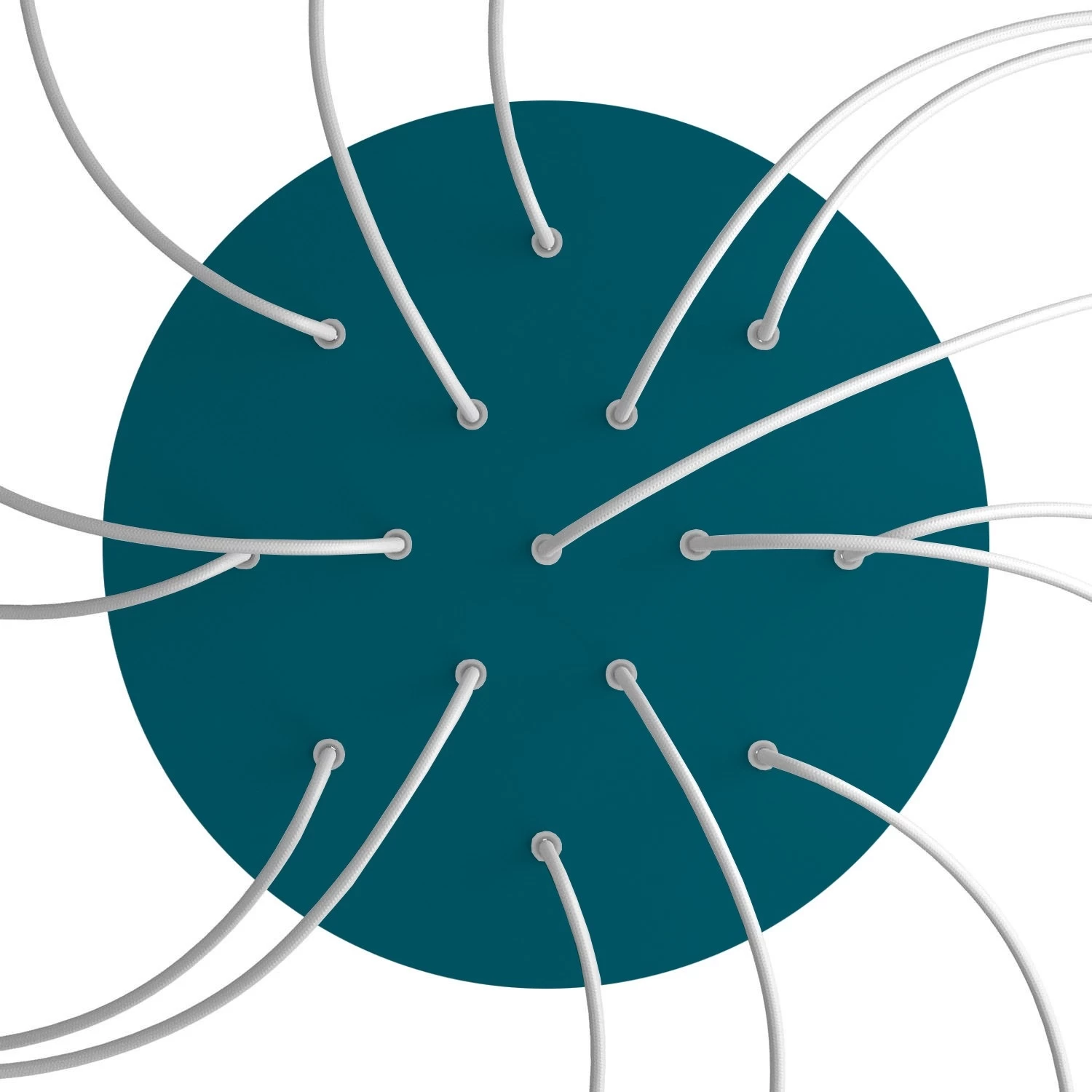 15 Holes - EXTRA LARGE Round Ceiling Canopy Kit - Rose One System 15 15 Holes - EXTRA LARGE Round Ceiling Canopy Kit - Rose One System - Image 13