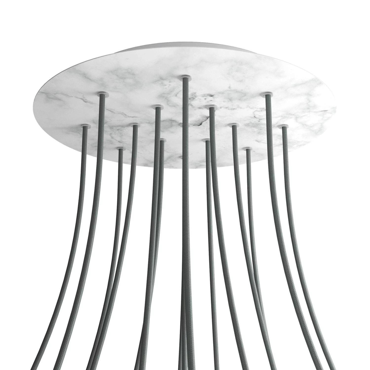 15 Holes - EXTRA LARGE Round Ceiling Canopy Kit - Rose One System 17 15 Holes - EXTRA LARGE Round Ceiling Canopy Kit - Rose One System - Image 15