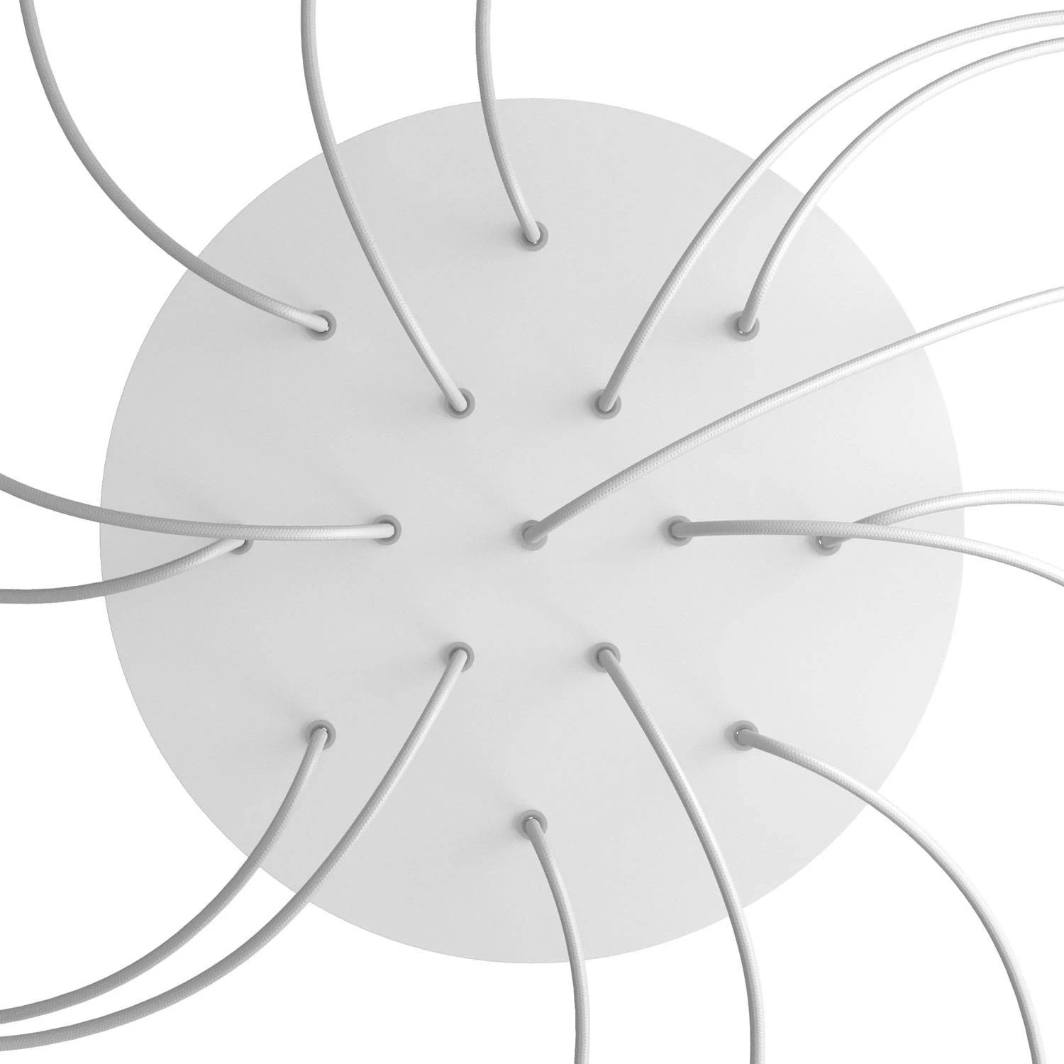 15 Holes - EXTRA LARGE Round Ceiling Canopy Kit - Rose One System 19 15 Holes - EXTRA LARGE Round Ceiling Canopy Kit - Rose One System - Image 17