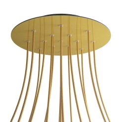 15 Holes - EXTRA LARGE Round Ceiling Canopy Kit - Rose One System 39 15 Holes - EXTRA LARGE Round Ceiling Canopy Kit - Rose One System -Home-Lamps 15 holes extra large round ceiling canopy kit rose one system 17