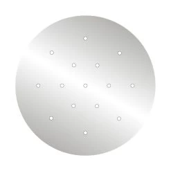 15 Holes - EXTRA LARGE Round Ceiling Canopy Kit - Rose One System 28 15 Holes - EXTRA LARGE Round Ceiling Canopy Kit - Rose One System -Home-Lamps 15 holes extra large round ceiling canopy kit rose one system 6