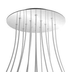 15 Holes - EXTRA LARGE Round Ceiling Canopy Kit - Rose One System 29 15 Holes - EXTRA LARGE Round Ceiling Canopy Kit - Rose One System -Home-Lamps 15 holes extra large round ceiling canopy kit rose one system 7