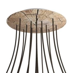 15 Holes - EXTRA LARGE Round Ceiling Canopy Kit - Rose One System - PROMO -Home-Lamps 15 holes extra large round ceiling canopy kit rose one system promo 19