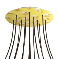 15 Holes - EXTRA LARGE Round Ceiling Canopy Kit - Rose One System - PROMO -Home-Lamps 15 holes extra large round ceiling canopy kit rose one system promo 2