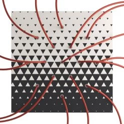 15 Holes - EXTRA LARGE Square Ceiling Canopy Kit - Rose One System - PROMO -Home-Lamps 15 holes extra large square ceiling canopy kit rose one system promo 9