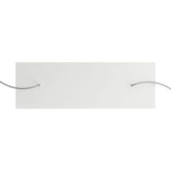 2 Hole - EXTRA LARGE Rectangular Ceiling Canopy Kit - Rose One System, 675 X 225 Mm Cover