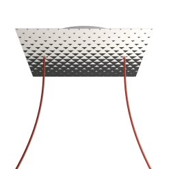 2 Holes - EXTRA LARGE Square Ceiling Canopy Kit - Rose One System - PROMO -Home-Lamps 2 holes extra large square ceiling canopy kit rose one system promo 9