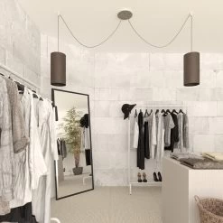 2 Holes - LARGE Round Ceiling Canopy Kit - Rose One System - PROMO -Home-Lamps 2 holes large round ceiling canopy kit rose one system promo 15