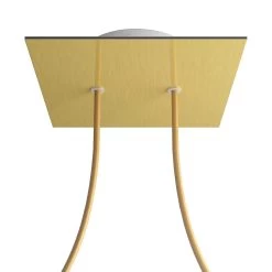 2 Holes - LARGE Square Ceiling Canopy Kit - Rose One System -Home-Lamps 2 holes large square ceiling canopy kit rose one system 13