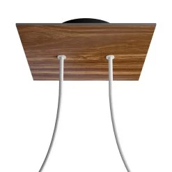 2 Holes - LARGE Square Ceiling Canopy Kit - Rose One System -Home-Lamps 2 holes large square ceiling canopy kit rose one system 14