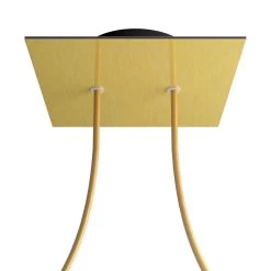 2 Holes - LARGE Square Ceiling Canopy Kit - Rose One System -Home-Lamps 2 holes large square ceiling canopy kit rose one system 2