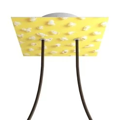 2 Holes - LARGE Square Ceiling Canopy Kit - Rose One System - PROMO -Home-Lamps 2 holes large square ceiling canopy kit rose one system promo 5