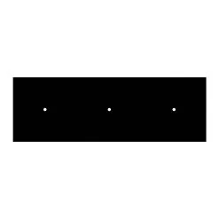 3 Hole In Line - EXTRA LARGE Rectangular Ceiling Canopy Kit - Rose One System, 675 X 225 Mm Cover 27 3 Hole In Line - EXTRA LARGE Rectangular Ceiling Canopy Kit - Rose One System, 675 X 225 Mm Cover -Home-Lamps 3 hole in line extra large rectangular ceiling canopy kit rose one system 675 x 225 mm cover 5