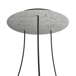 3 Holes - EXTRA LARGE Round Ceiling Canopy Kit - Rose One System